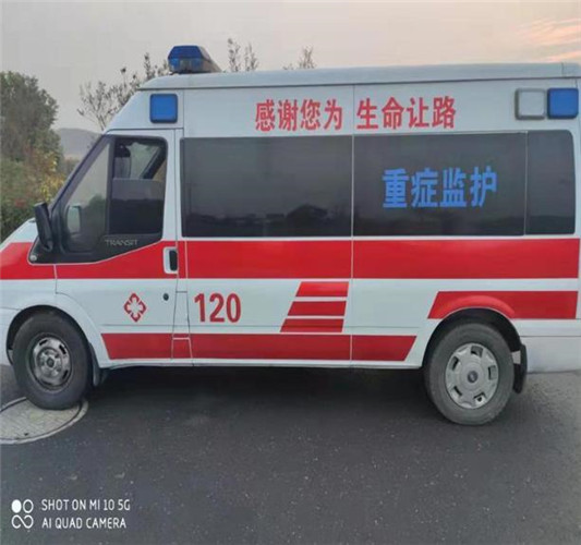 陕州救护车出租服务案例3
