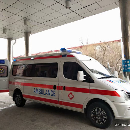 陕州救护车出租服务案例2